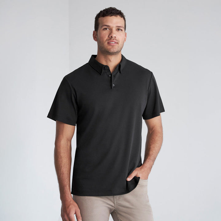 P515MS - Mens Fashion Biz Lotus Short Sleeve Polo