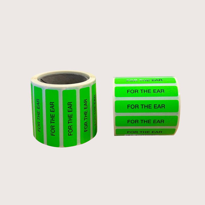 CAUTIONARY STICKER - CS19 For the Ear