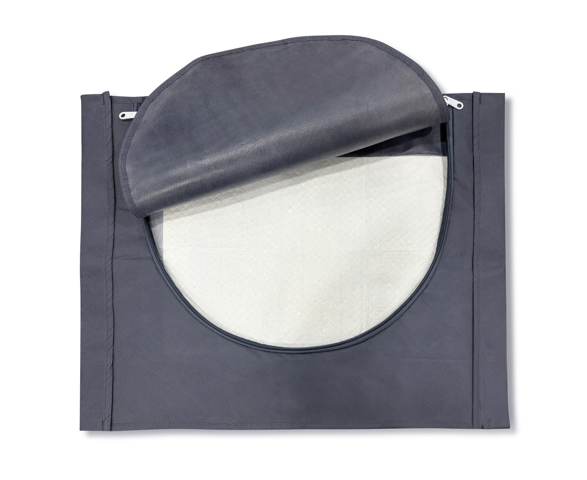 Heartfelt Paws Pet Body Bags - Grey