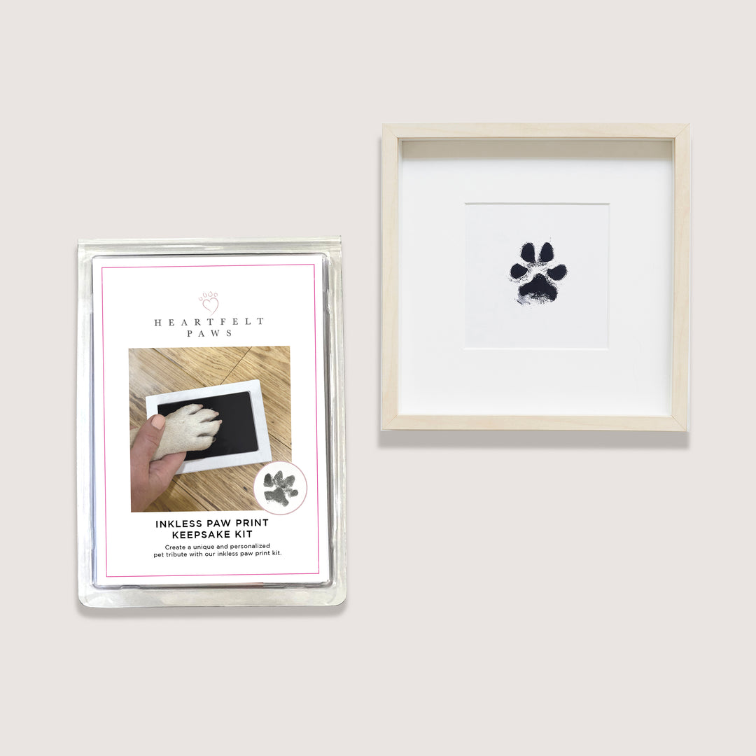Heartfelt Paws Inkless Pawprint Black - 16 Pack (original packaging)