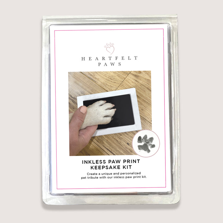 Heartfelt Paws Inkless Pawprint Black - 16 Pack (original packaging)