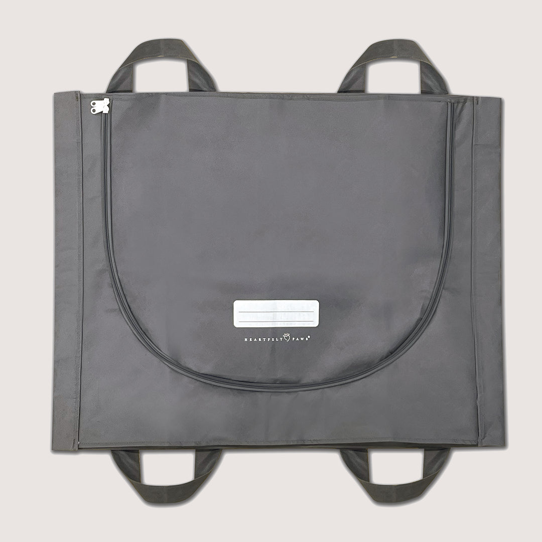 Heartfelt Paws Pet Body Bags - Grey