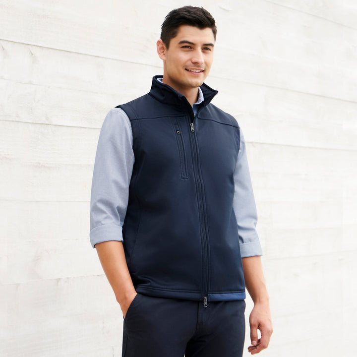 J3881 - Mens Fashion Biz Soft Shell Vest