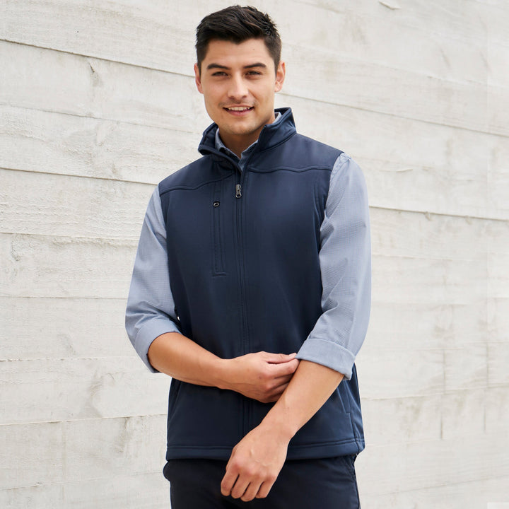 J3881 - Mens Fashion Biz Soft Shell Vest