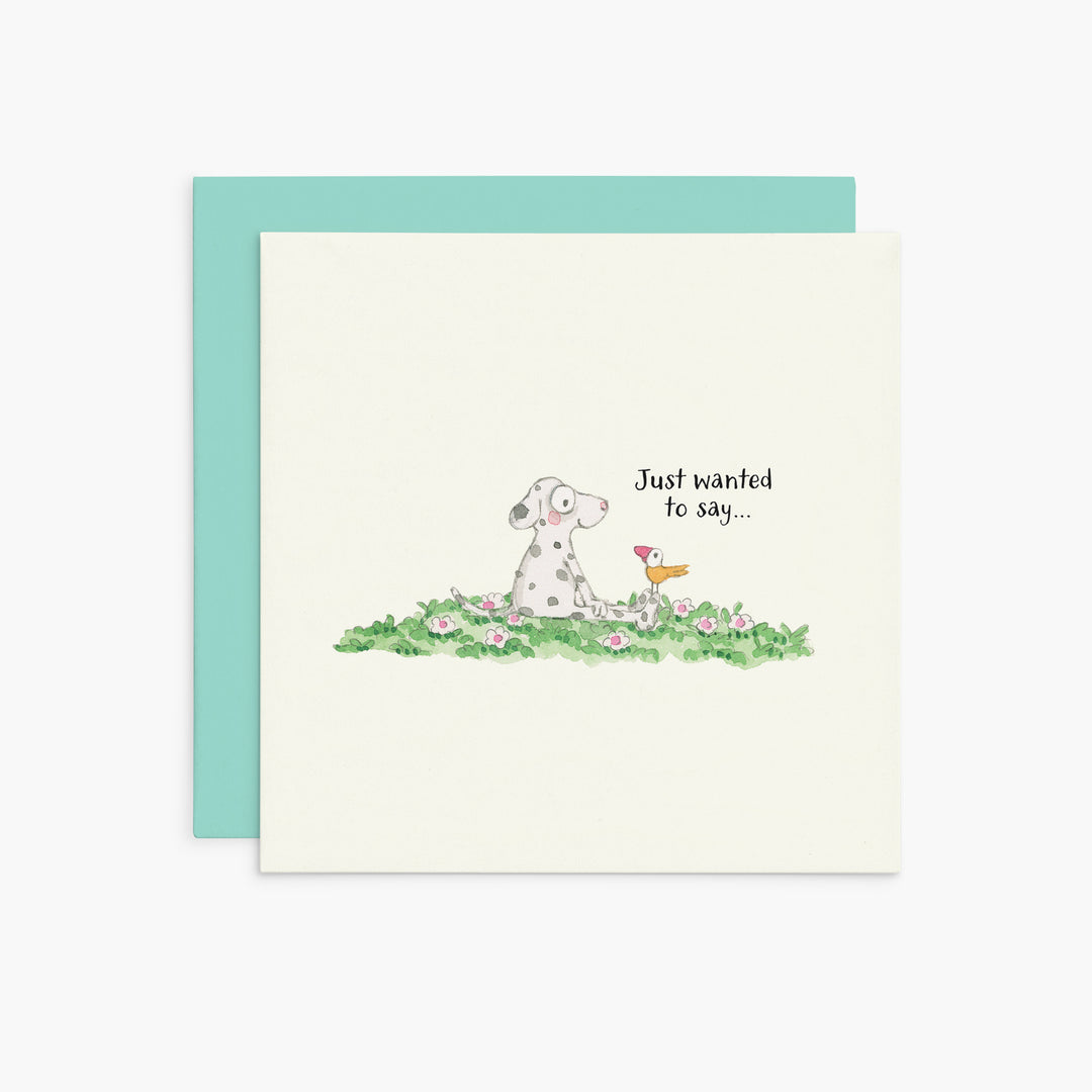 Twigseeds Thank You Card - Just wanted to say...