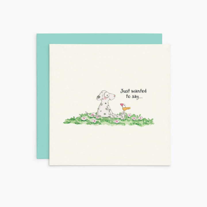 Twigseeds Thank You Card - Just wanted to say...