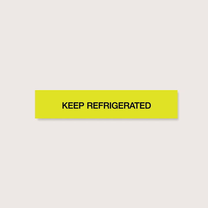 CAUTIONARY STICKER - CS09 Keep Refrigerated