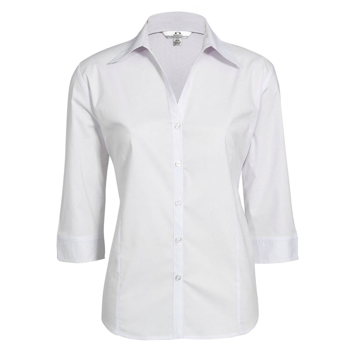 LB7300 - Womens Fashion Biz Metro Shirt 3/4 Sleeve