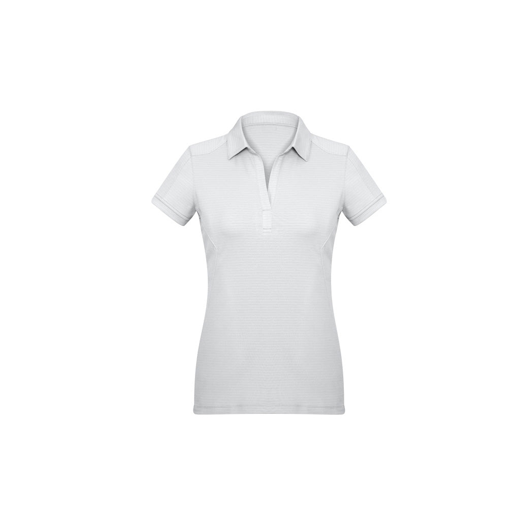 P706LS - Womens Fashion Biz Profile Short Sleeve Polo