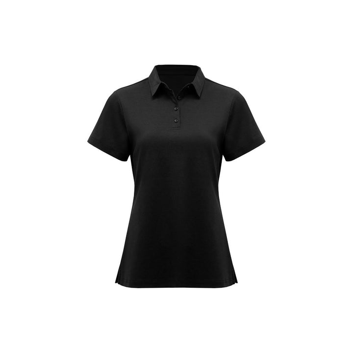 P515LS - Womens Fashion Biz Lotus Short Sleeve Polo