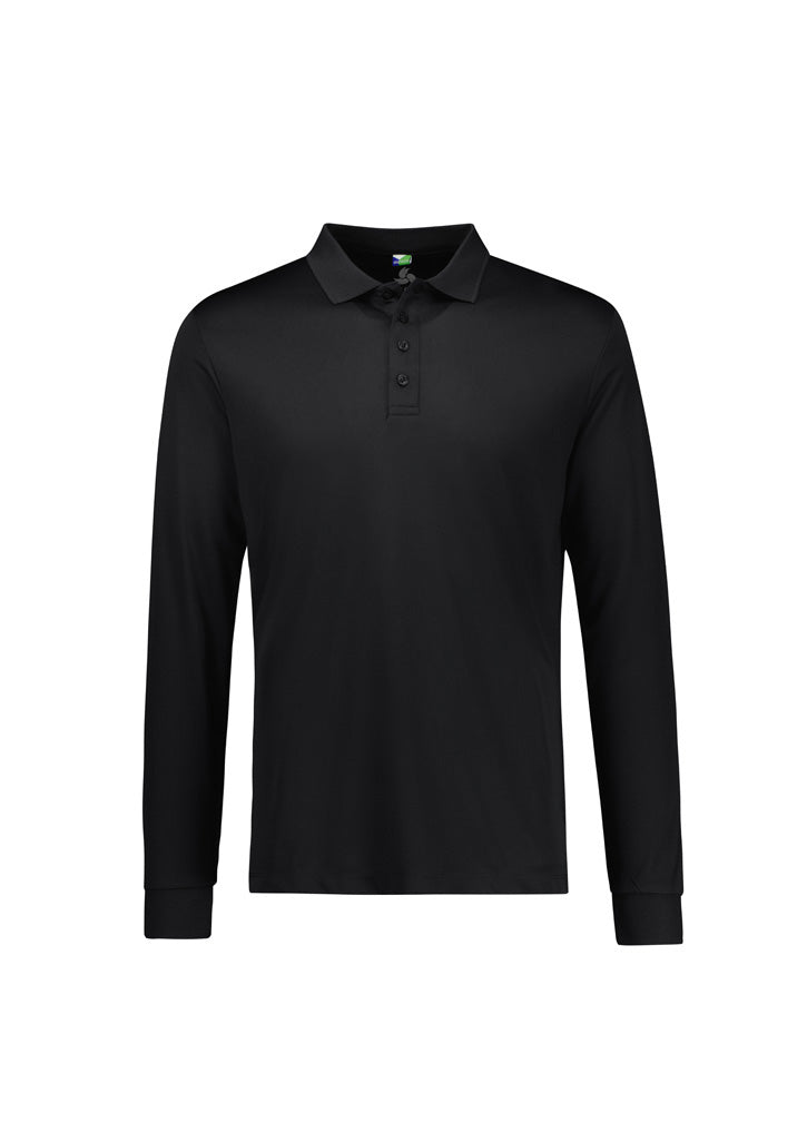 P206ML - Mens Fashion Biz Action Long Sleeve Polo