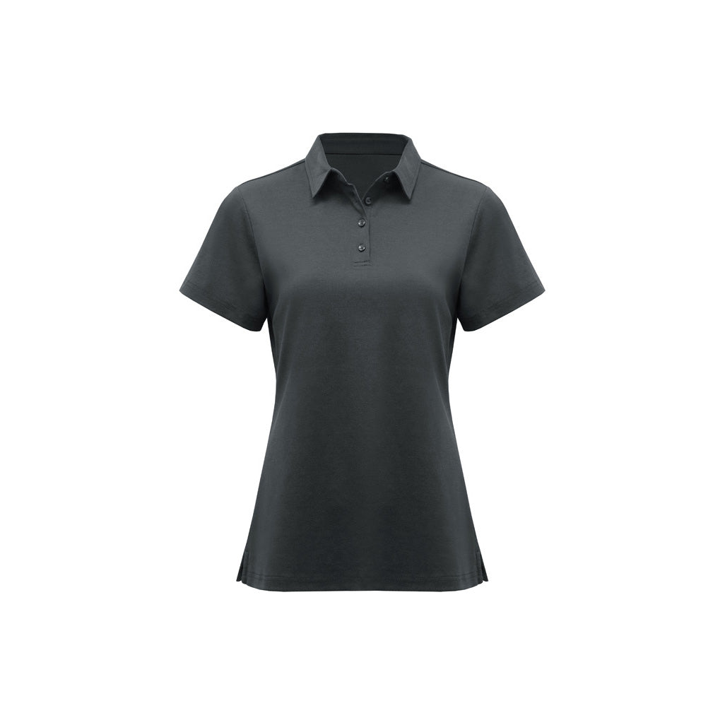 P515LS - Womens Fashion Biz Lotus Short Sleeve Polo