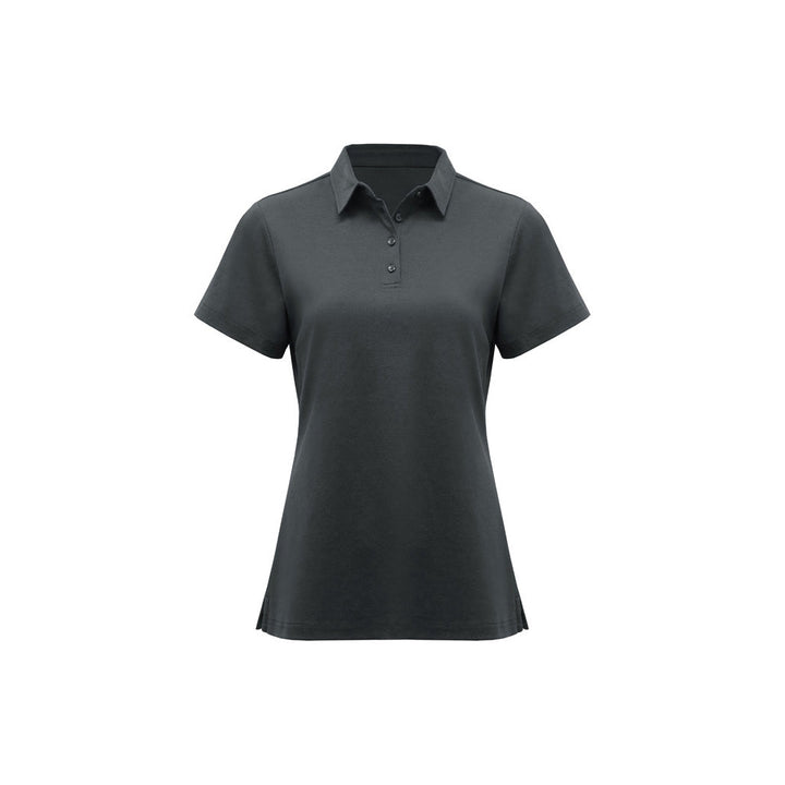 P515LS - Womens Fashion Biz Lotus Short Sleeve Polo