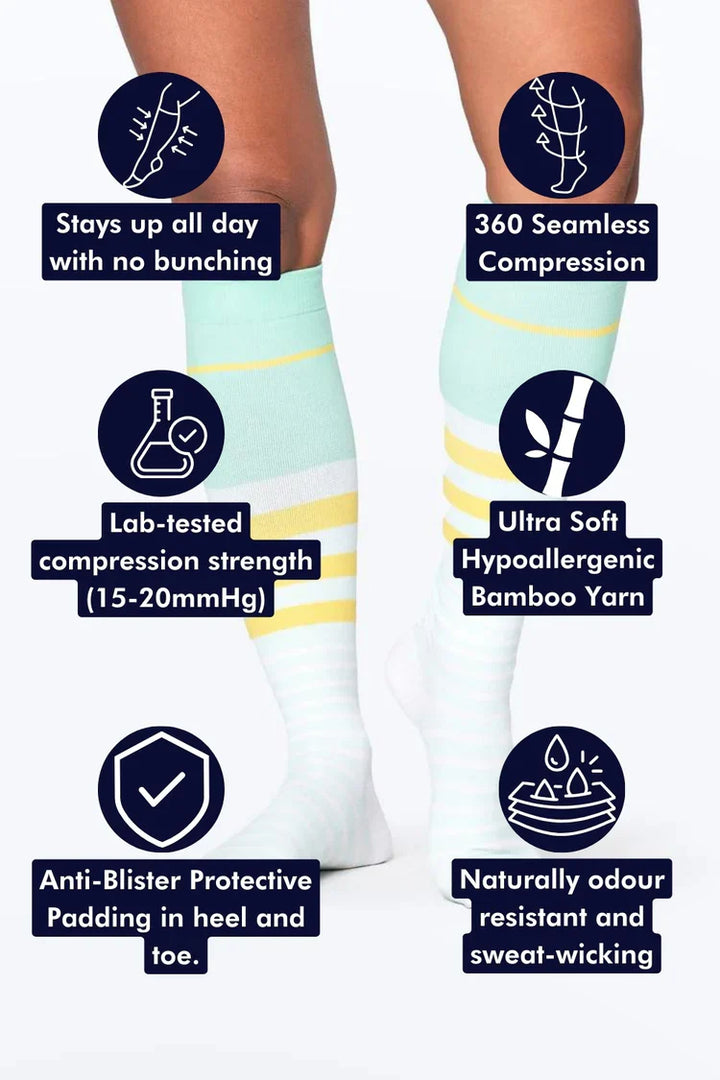 Dr Woof Compression Socks - Meryl Stripe