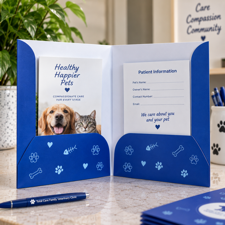 Presentation Folders Cardboard - A5