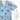 NNT - Unisex Printed Scrub Top - Blue Pool Party