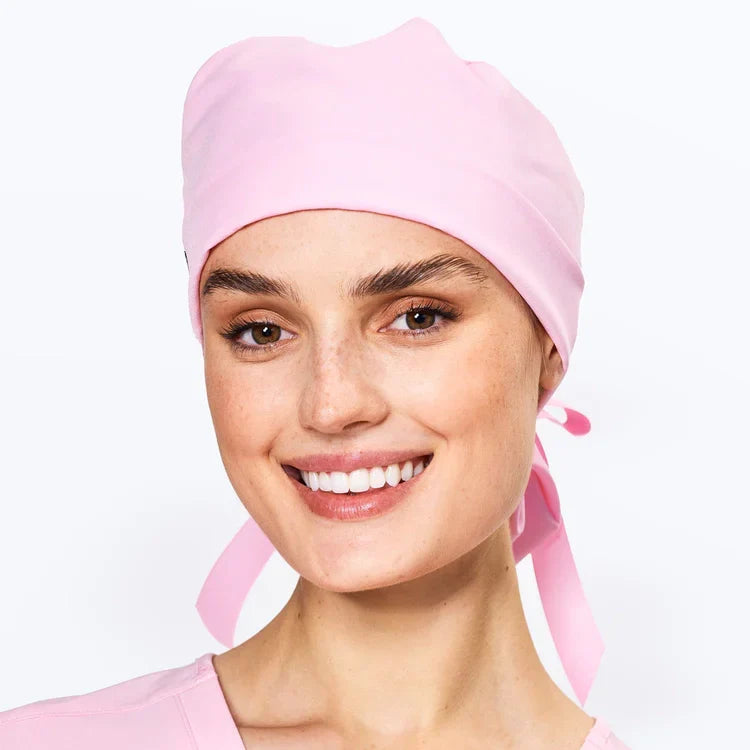 Dr Woof Scrub Cap - Baby Pink