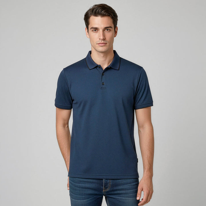P412MS - Mens Fashion Biz Echo Polo