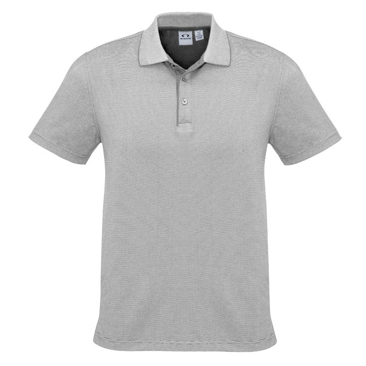 P501MS - Mens Fashion Biz Shadow Short Sleeve Polo