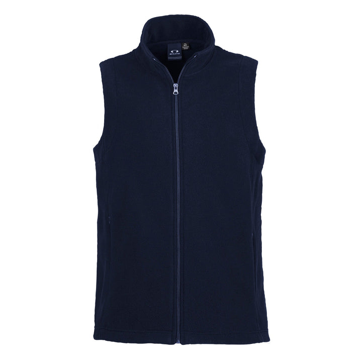 PF905 - Womens Fashion Biz Plain Micro Fleece Vest