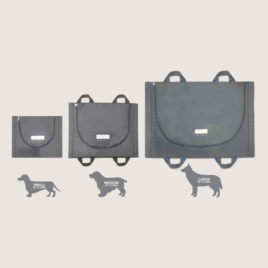 Heartfelt Paws Pet Body Bags - Grey