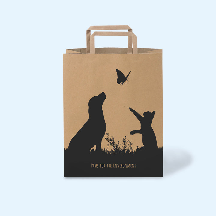 Paws For The Environment Paper Carry Bag