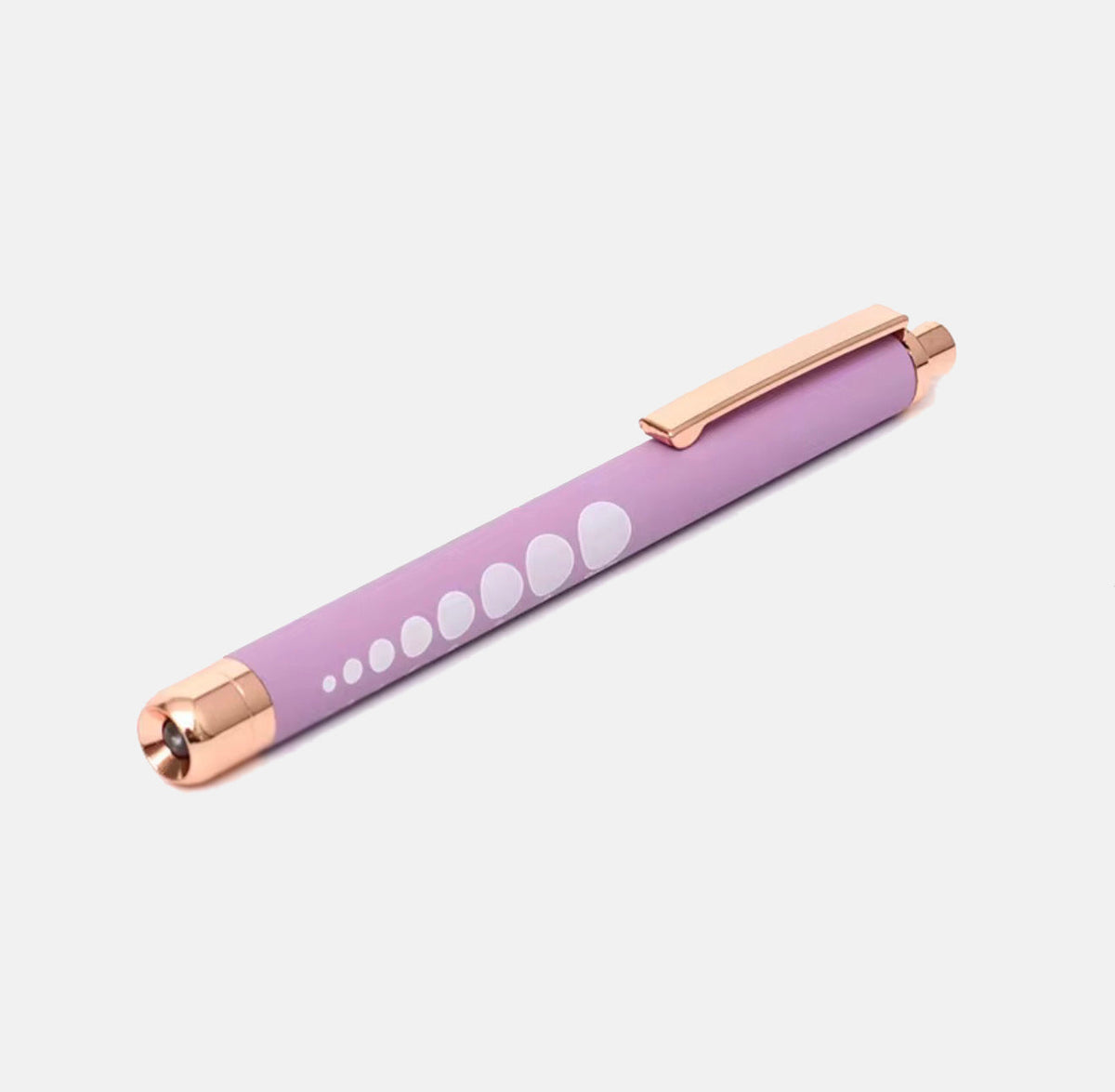 LED Pupil Gauge Penlights - Light Purple