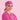 Biz Care Pink Scrub Cap