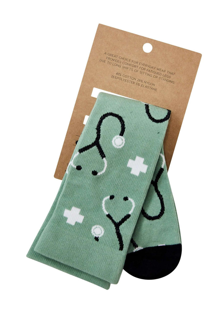 Unisex Fashion Biz Comfort Socks - Stethoscopes