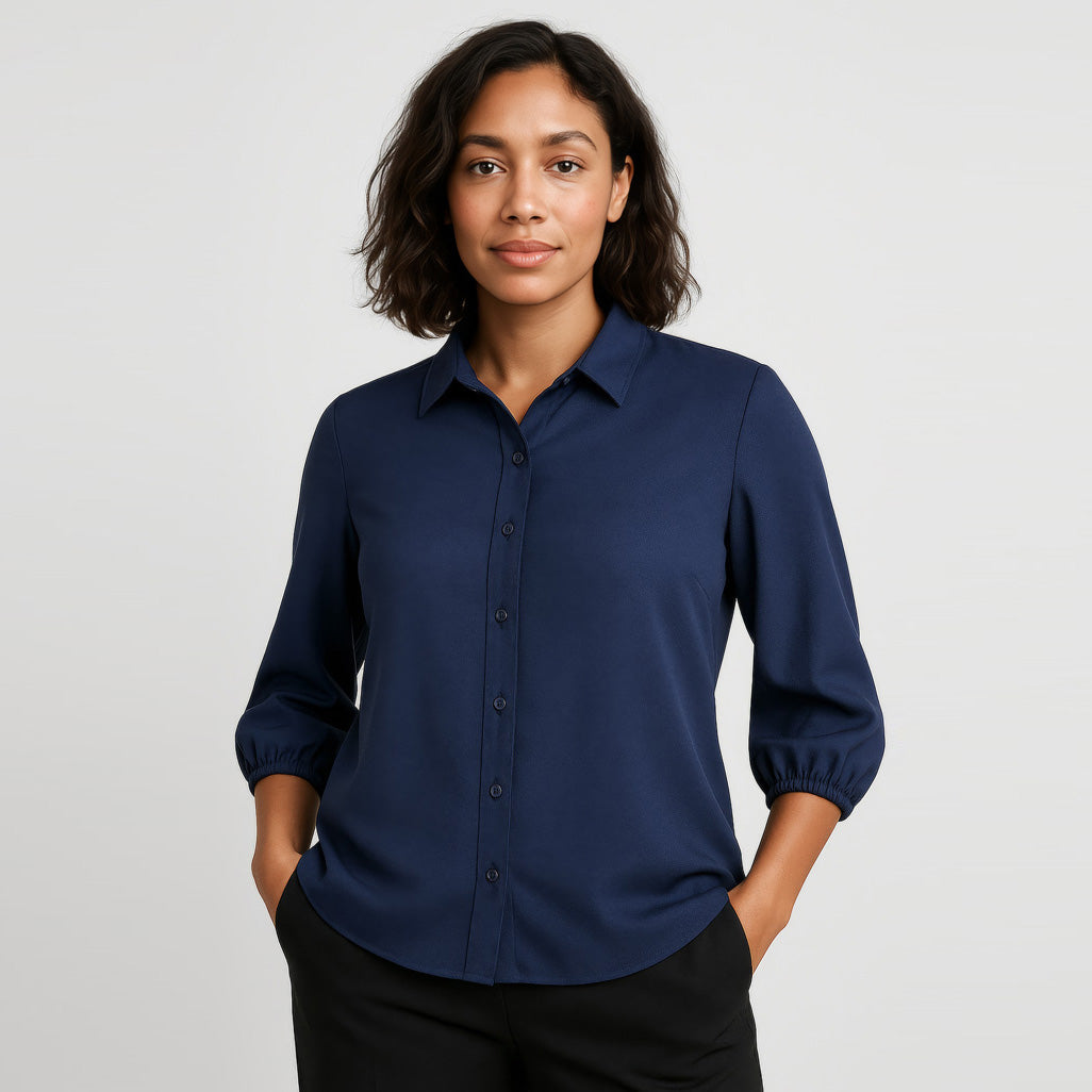 RB965LT - Womens Fashion Biz Lucy 3/4 Sleeve Blouse