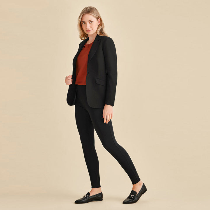 Womens Biz Scuba Ponte High-rise Pull-on Corporate Legging - WHOLESALE