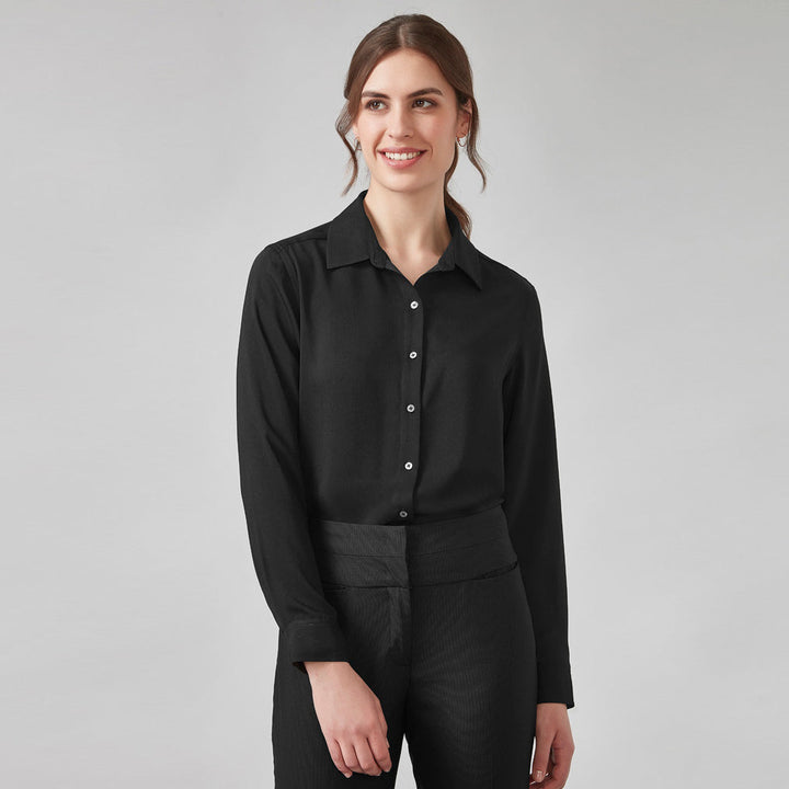 RU570LL - Womens Fashion Biz Evelyn Long Sleeve Shirt