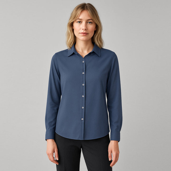 RU570LL - Womens Fashion Biz Evelyn Long Sleeve Shirt