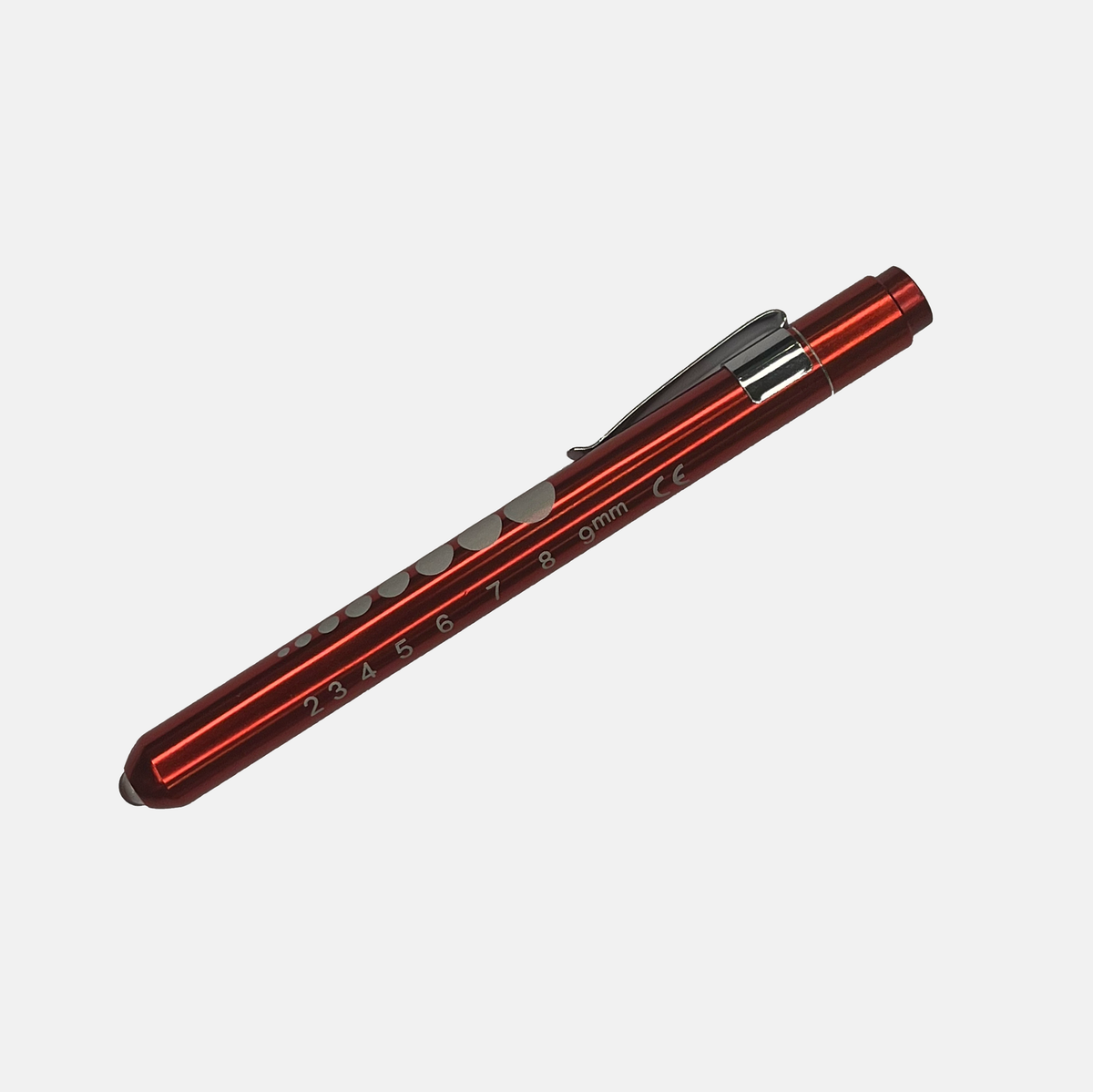 Medical Penlight with Torch - Red