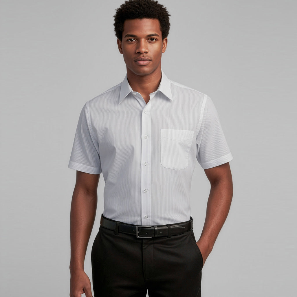 S251MS - Mens Fashion Biz Ambassador Short Sleeve Shirt