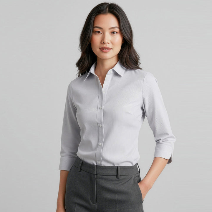 S29521 - Womens Fashion Biz Ambassador 3/4 Sleeve Top