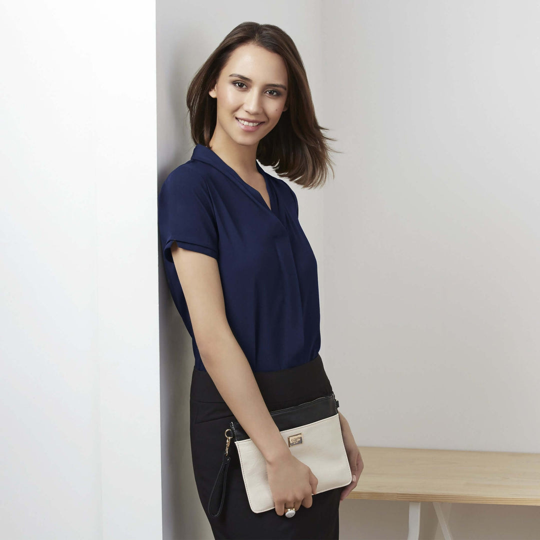 S628LS - Womens Fashion Biz Madison Short Sleeve Top