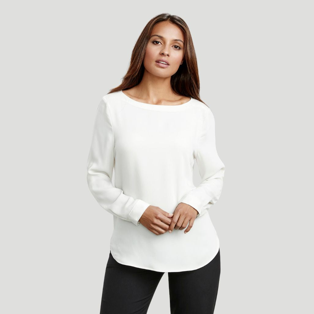 S828LL - Womens Fashion Biz Madison Boat Neck Top