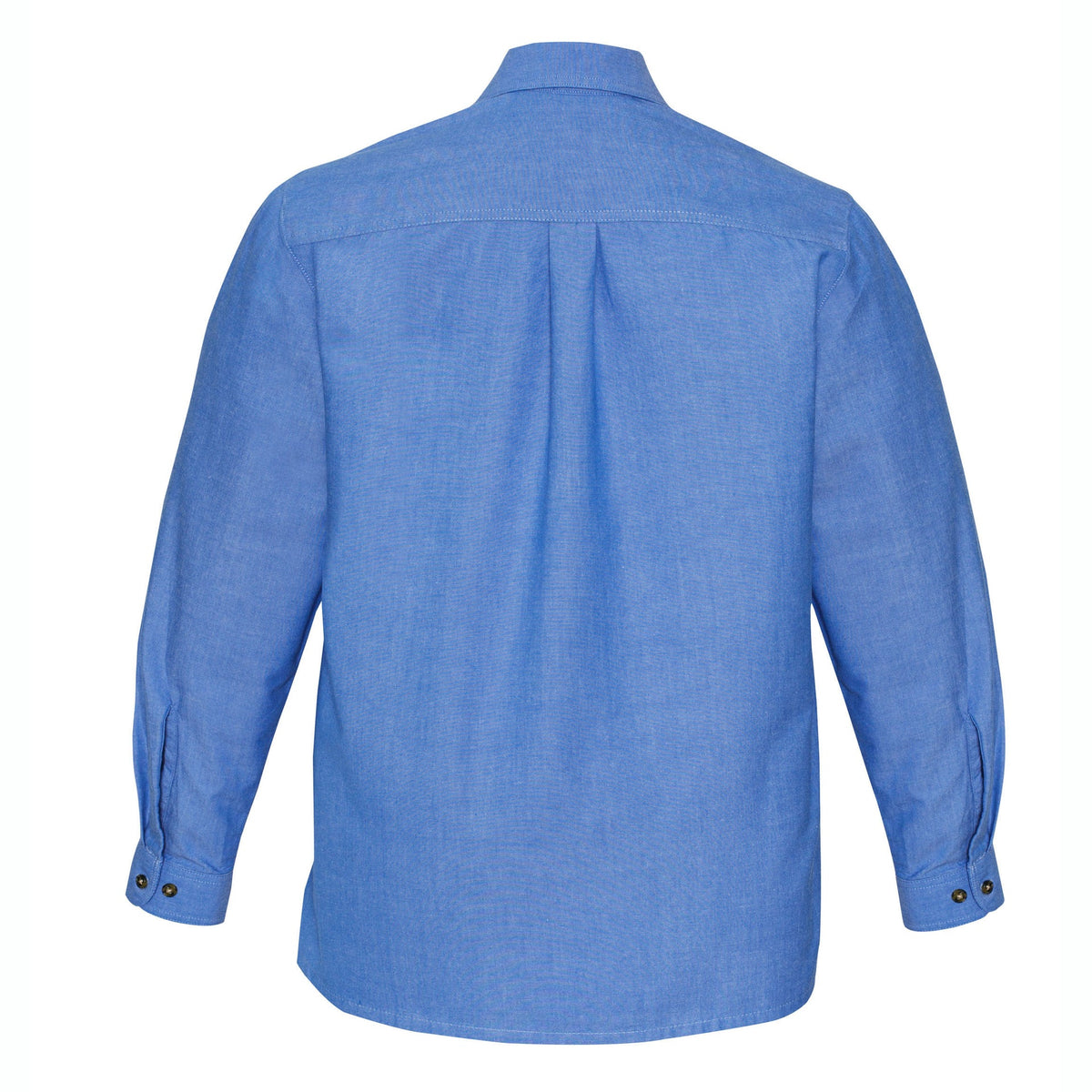 SH112 - Mens Biz Collection Chambray Long Sleeve Shirt
