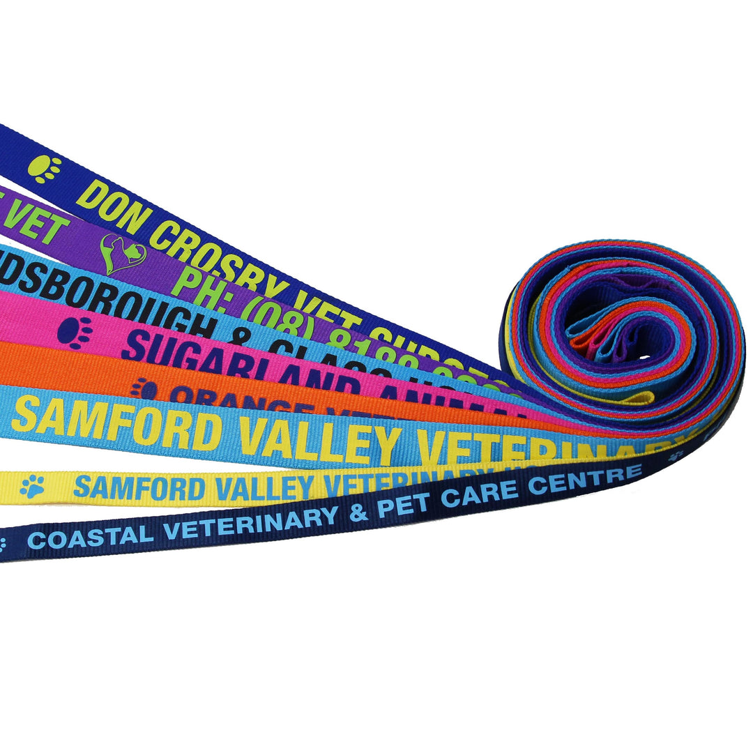 Dog Leads - Custom Screenprinted