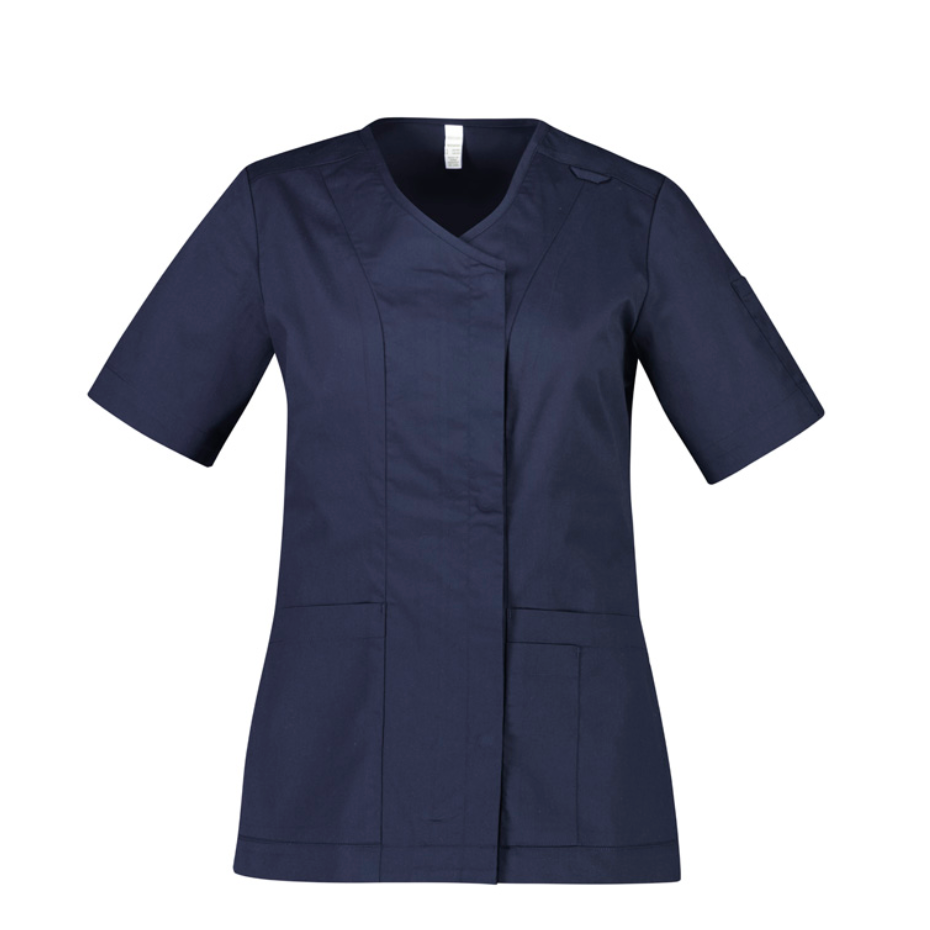 Womens Parks Zip Front Crossover Tunic