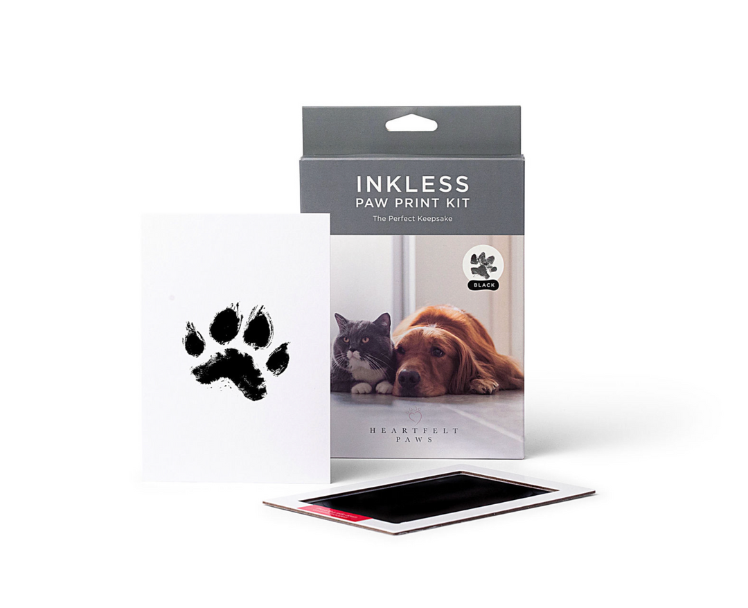 Heartfelt Paws Inkless Pawprint Keepsake - Black