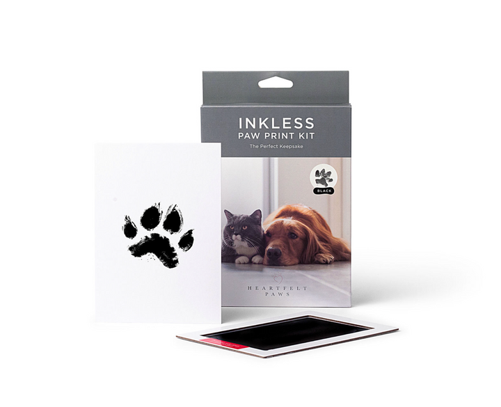 Heartfelt Paws Inkless Pawprint Keepsake - Black