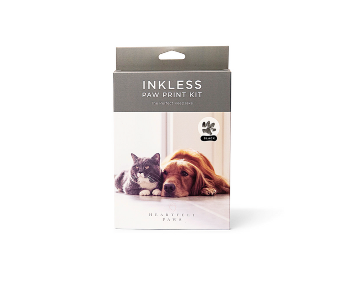 Heartfelt Paws Inkless Pawprint Keepsake - Black