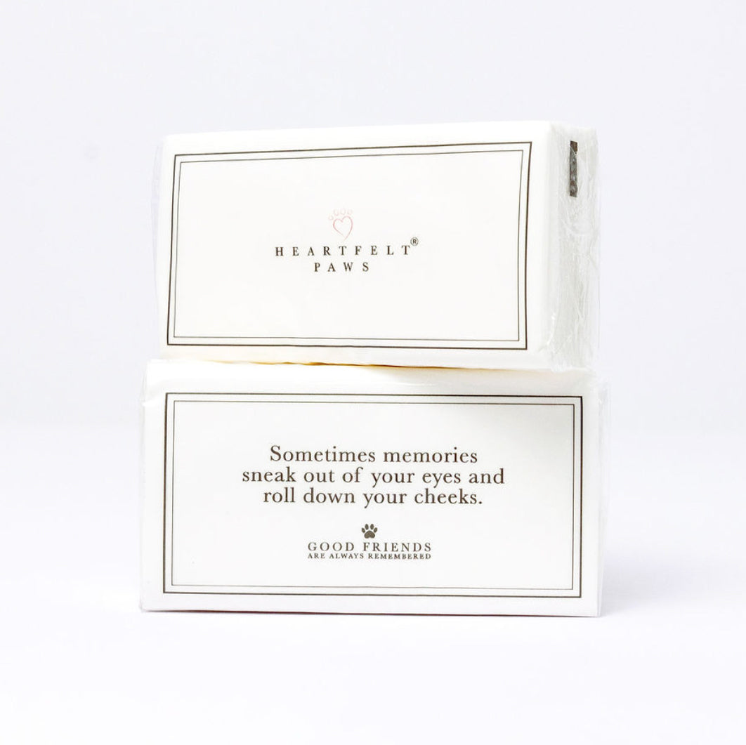 Heartfelt Paws Tissues - 16 Pack