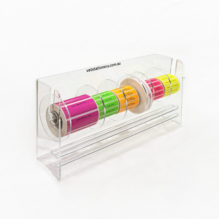 ACRYLIC LABEL DISPENSER