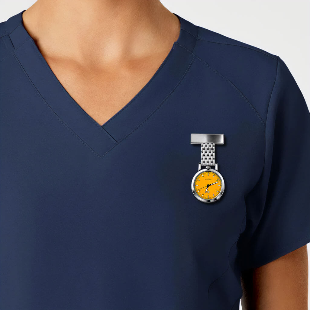 Shift Ready Metal Fob Watch - Yellow