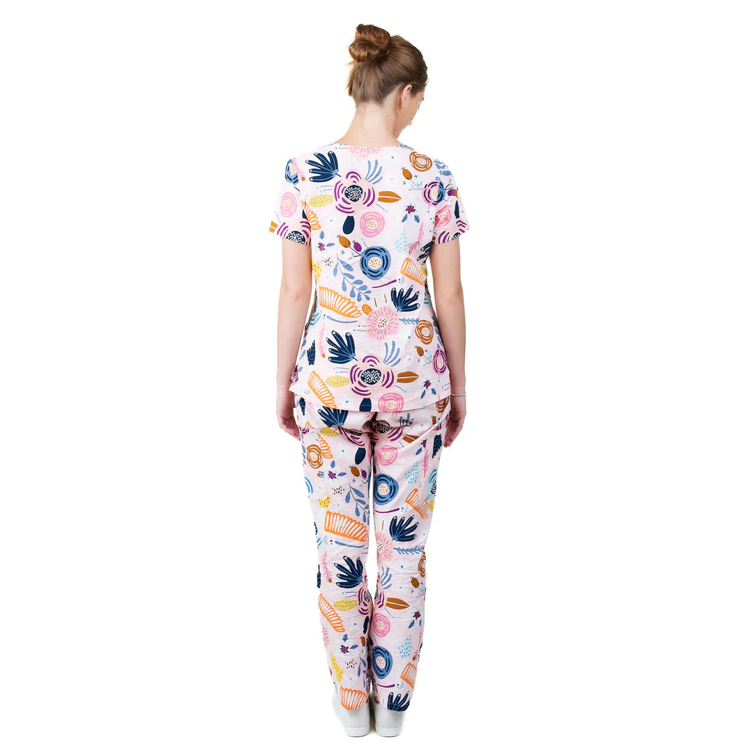 Unisex Shiftready Hummingbird Scrub Set