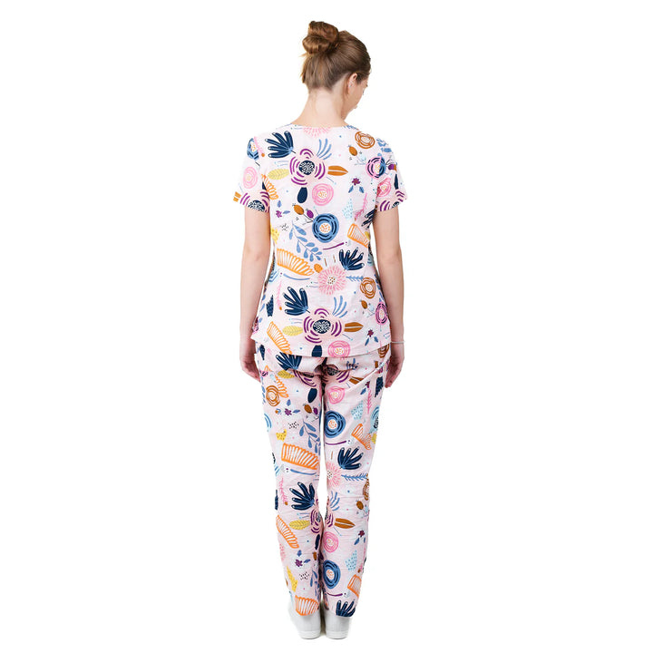 Unisex Shiftready Hummingbird Scrub Set