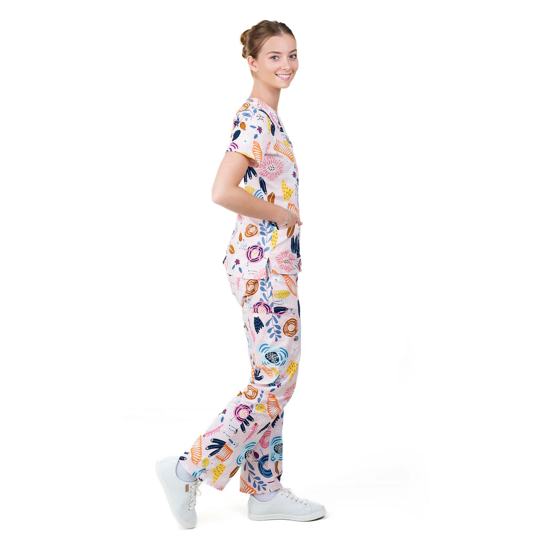 Unisex Shiftready Hummingbird Scrub Set
